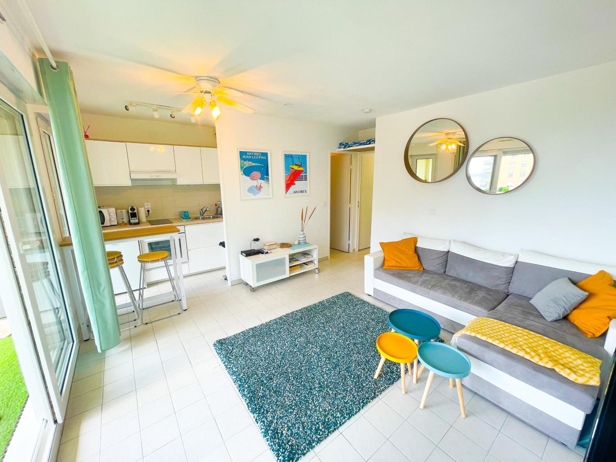 1 Bedroom Sea View, Swimming Pool, Beach On Foot, Parking Антиб Екстериор снимка