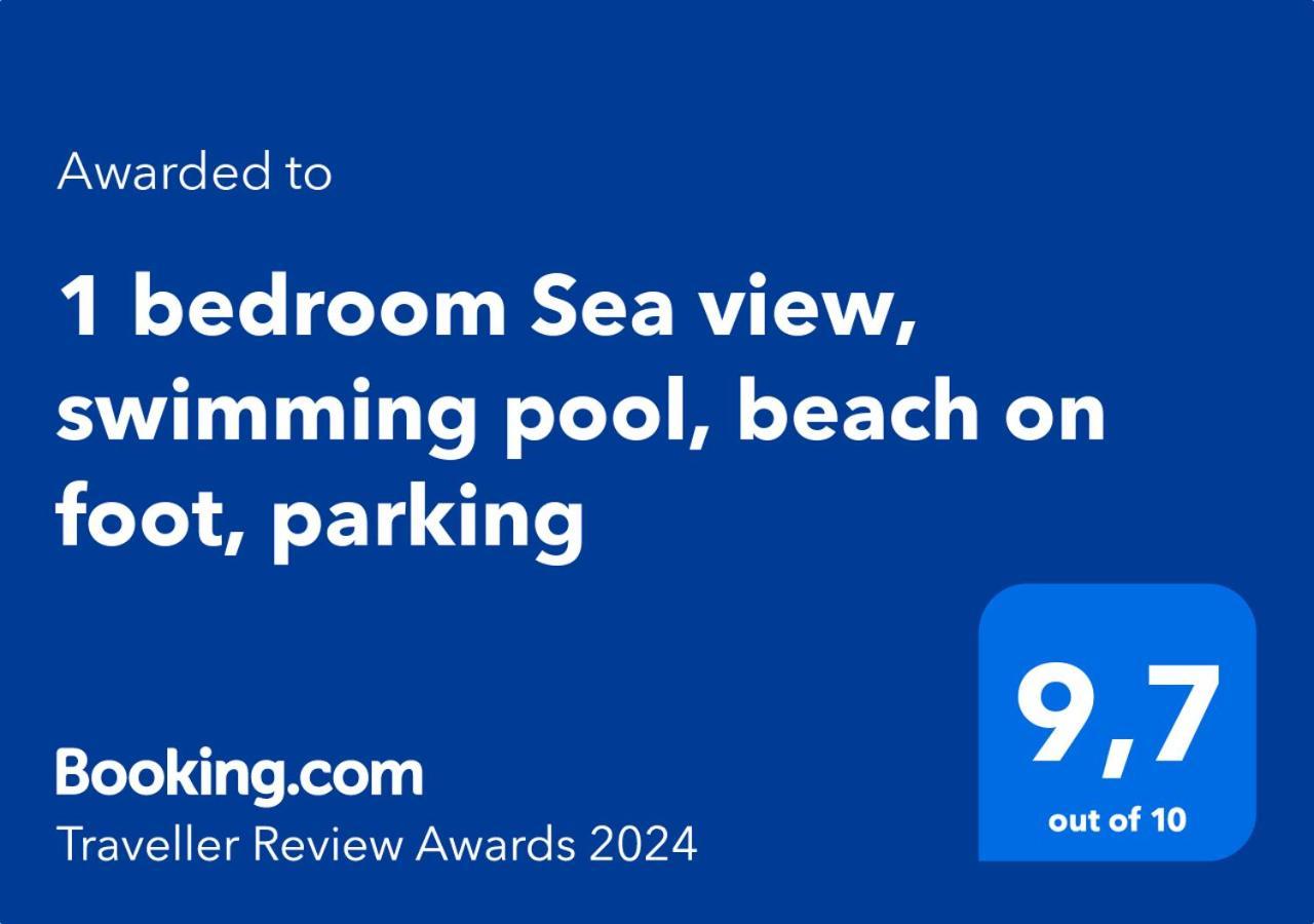 1 Bedroom Sea View, Swimming Pool, Beach On Foot, Parking Антиб Екстериор снимка