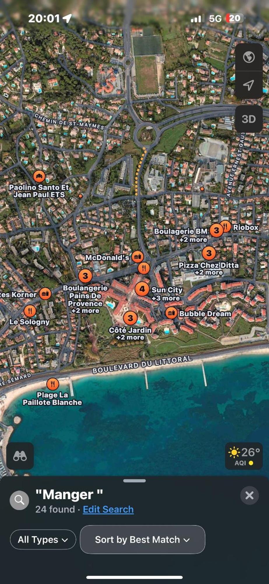 1 Bedroom Sea View, Swimming Pool, Beach On Foot, Parking Антиб Екстериор снимка
