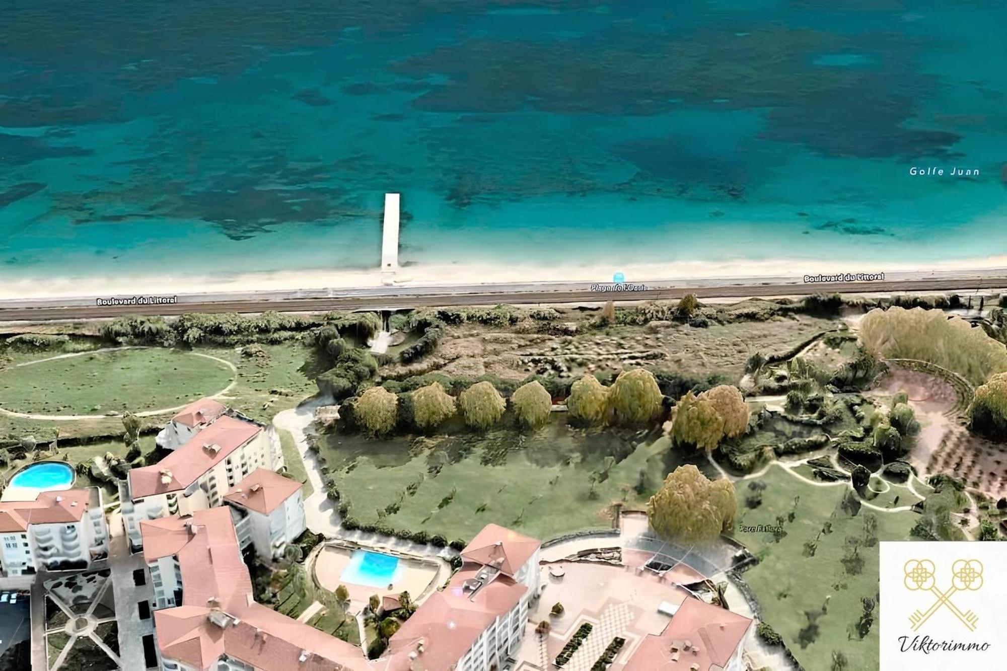 1 Bedroom Sea View, Swimming Pool, Beach On Foot, Parking Антиб Екстериор снимка