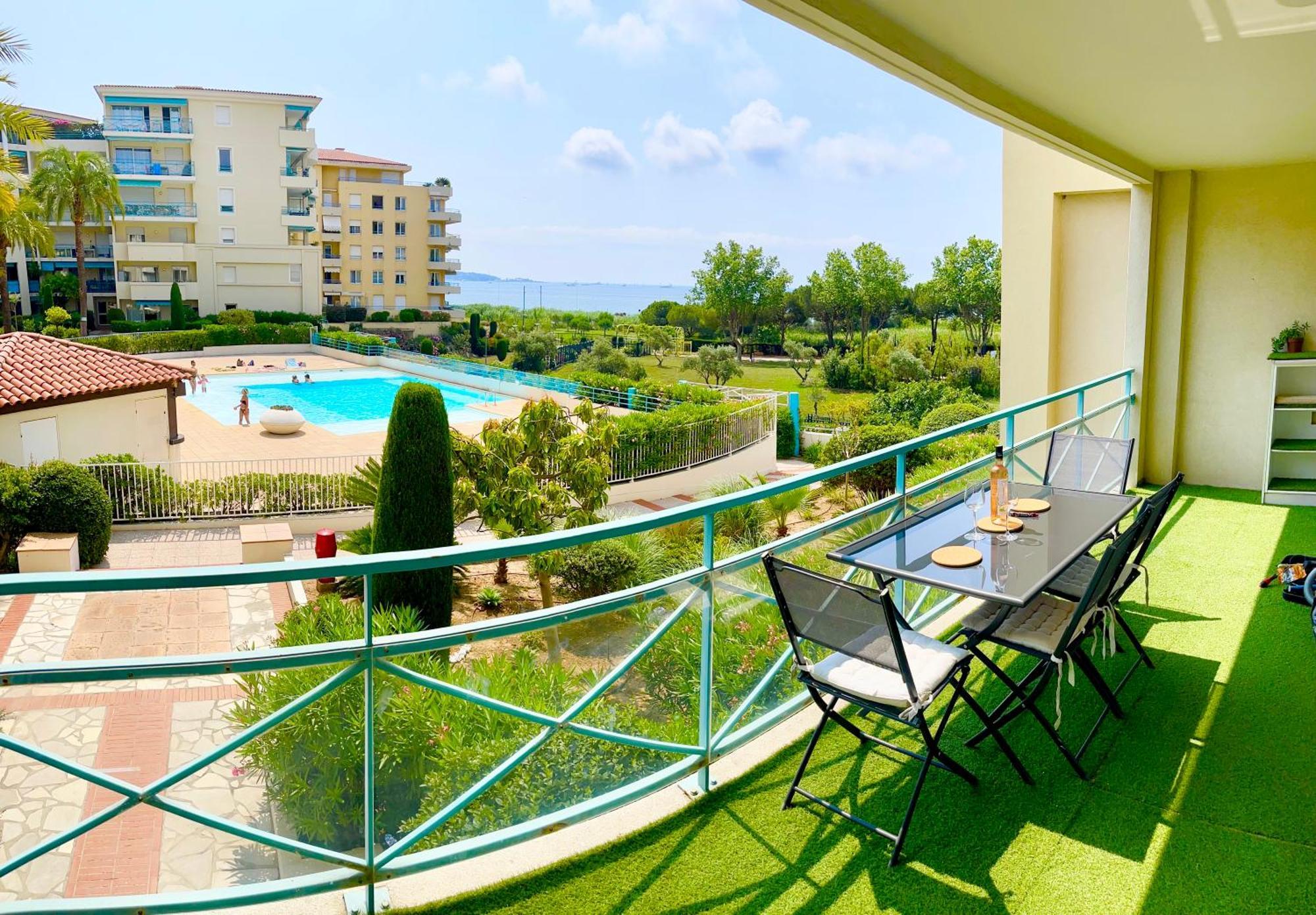 1 Bedroom Sea View, Swimming Pool, Beach On Foot, Parking Антиб Екстериор снимка
